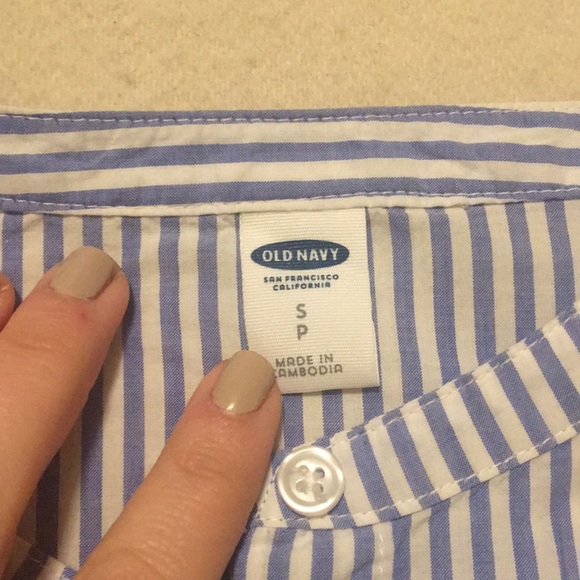 Old Navy Striped Blouse - Picture 2 of 3